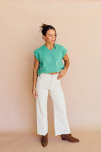 Party of Teal Top