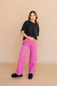 Cutie in Corduroy Pants