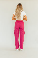 Load image into Gallery viewer, Sporty Spice Cargo Pants (Pink)