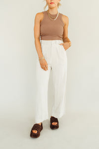 Let's Go Linen Trousers