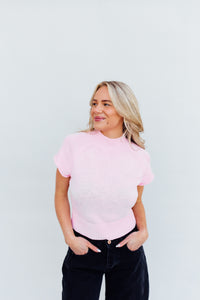 Powder me Pink Top