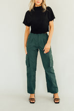 Load image into Gallery viewer, Sporty Spice Cargo Pants (Emerald)