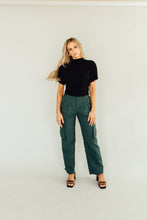 Load image into Gallery viewer, Sporty Spice Cargo Pants (Emerald)