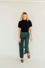 Load image into Gallery viewer, Sporty Spice Cargo Pants (Emerald)