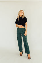Load image into Gallery viewer, Sporty Spice Cargo Pants (Emerald)
