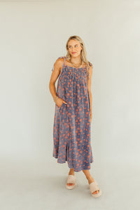 Spring Fling Dress (Navy)