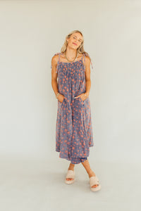 Spring Fling Dress (Navy)