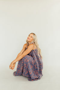 Spring Fling Dress (Navy)