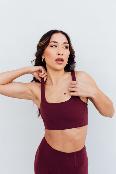 Never Better Square Neck Bra (Free People)