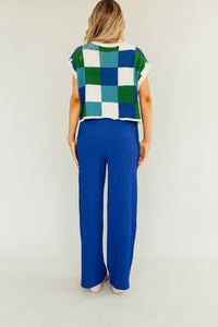 Deep Blue Trousers