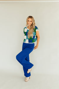 Deep Blue Trousers
