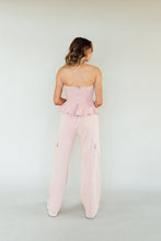Load image into Gallery viewer, All Pale Pink Corset Top