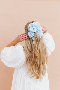 Jumbo Scrunchie (KAXI) (Blue)