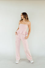 Load image into Gallery viewer, All Pale Pink Corset Top