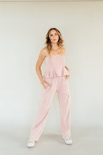 Load image into Gallery viewer, All Pale Pink Corset Top