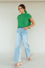 Load image into Gallery viewer, Cable Knit Cutie Top (Green)