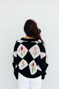 Bring on the Roses Sweater