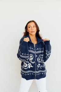 Cozy in Zip Up Sweater