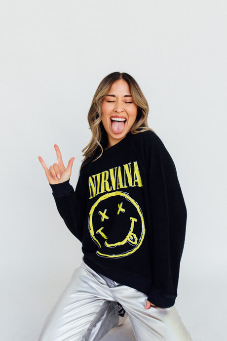 Daydreamer Nirvana Smiley Crew