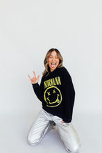 Load image into Gallery viewer, Daydreamer Nirvana Smiley Crew