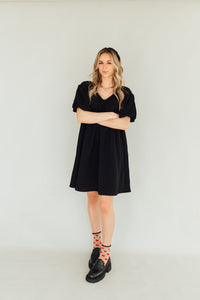 Coastal Cutie Dress (Black)