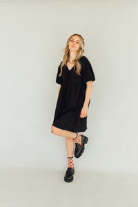 Coastal Cutie Dress (Black)
