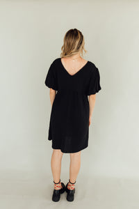Coastal Cutie Dress (Black)