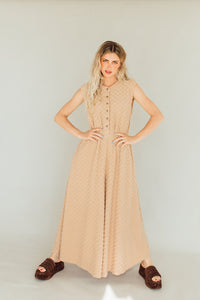 You Go Glen Coco Jumpsuit (tan)