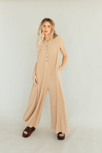 You Go Glen Coco Jumpsuit (tan)