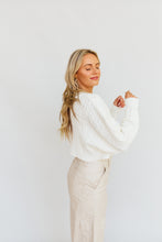 Load image into Gallery viewer, Winter White Sweater
