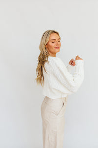 Winter White Sweater