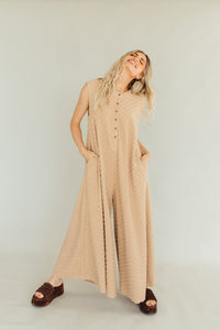 You Go Glen Coco Jumpsuit (tan)