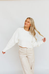 Winter White Sweater