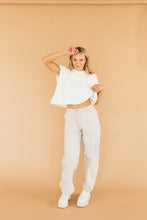 Load image into Gallery viewer, It&#39;s A Draw Pants (Cream)*RESTOCKED*