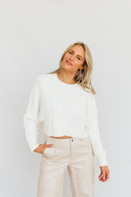 Load image into Gallery viewer, Winter White Sweater