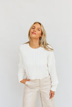 Load image into Gallery viewer, Winter White Sweater
