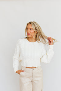Winter White Sweater
