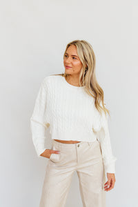 Winter White Sweater