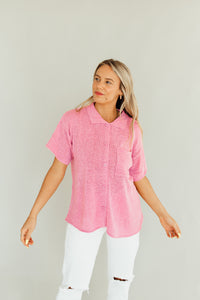 Collar me Pink Top