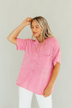 Load image into Gallery viewer, Collar me Pink Top