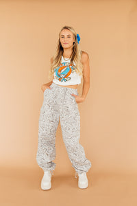 Catch Me in Cargo Pants (Grey Zebra) *XS-L*