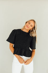 Smock & Roll Top