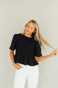 Smock & Roll Top