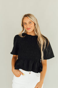 Smock & Roll Top