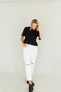 Smock & Roll Top