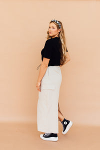 Cierra Cargo Maxi Skirt