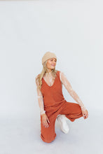 Load image into Gallery viewer, High Roller Cord Jumpsuit (FREE PEOPLE) *Sunburn*