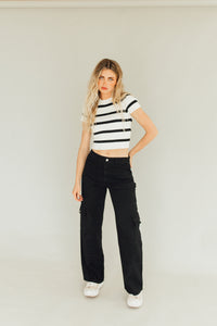 Tough Love Cargos (Black)