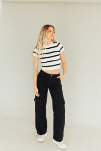 Tough Love Cargos (Black)
