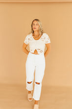 Load image into Gallery viewer, All Eyelets on You Top